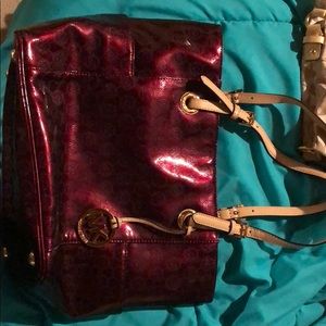 Candy red Michael Kors shoulder bag